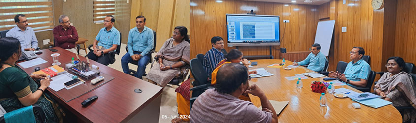 Delegates from Chhattisgarh PSC visited Odisha PSC for Study of Best Practices - 05th June 2024