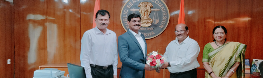 Swearing-in Ceremony of Er. Shri Gauranga Charan Sahu as Member of Odisha Public Service Commission - 28.06.2023