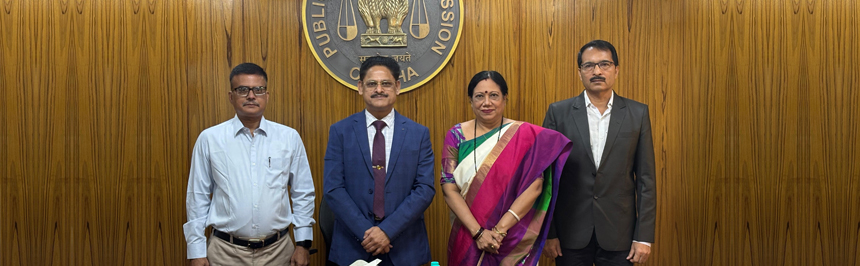 Swearing-in Ceremony of Prof.(Dr.) Mihir Prasad Mishra as Member of Odisha Public Service Commission - 23.05.2025