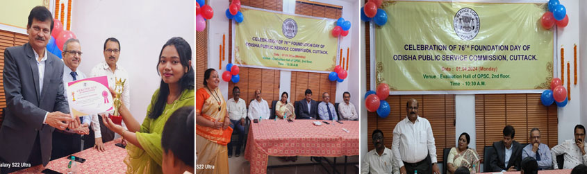 Celebration of 76th-Foundation Day of Odisha Public Service Commission