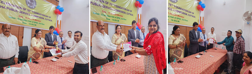Celebration of 76th Foundation Day of Odisha Public Service Commission- OPSC
