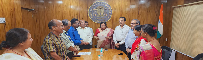 Swearing-in Ceremony of Dr. Sarita Supkar as Chairperson (I/C) of Odisha Public Service Commission - 27.05.2024